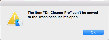 why does dr.cleaner for mac have infections